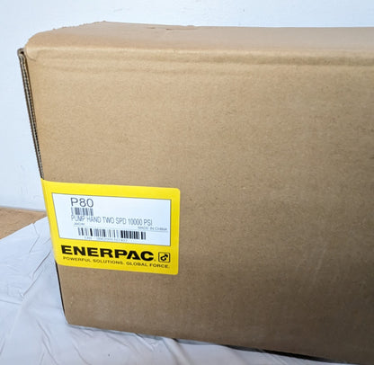 Enerpac Low Height Hydraulic Cylinder & Hand Pump Set 100T 2.25" Stroke SCL1002H