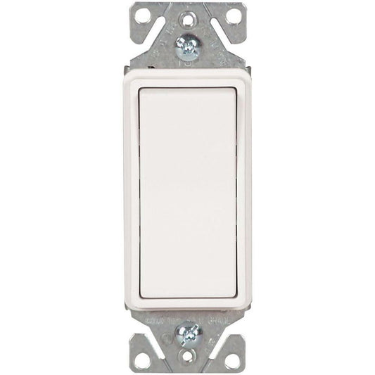 Cooper Rocker Wall Ivory Light Switch 1 Pole  20 Amp QTY 10 7622V-BOX