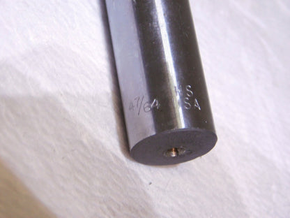 Hertel 2pkHSS Screw Machine Drill Bit 47/64 118º 3-1/8 Fl Lgth 5 OAL 89321848
