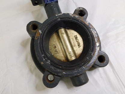 Nibco 3" Pipe Lug Butterfly Valve NLG100F