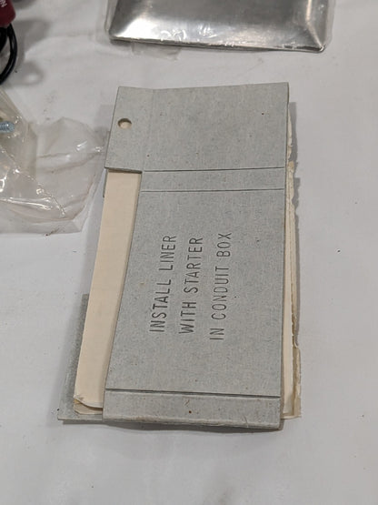 Square D 16A Manual Starter Open Type Stainless Steel Flush Plate 2510-FS-1P FHP