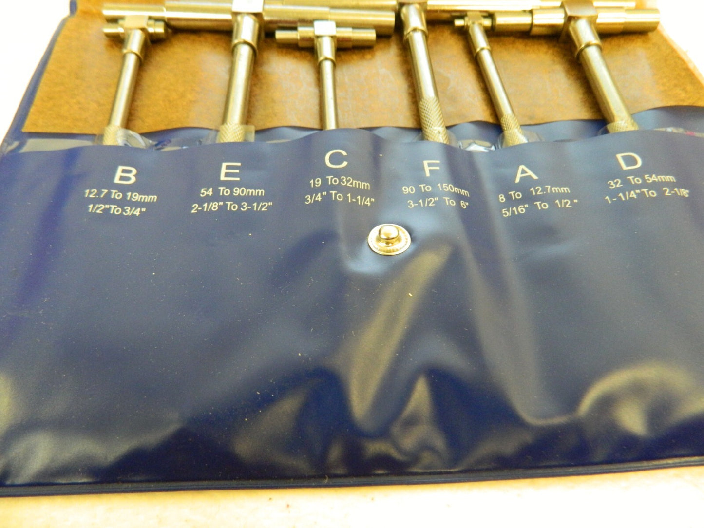 Telescoping Gage Set: 5/16 to 6", 6 Pc 615-6610