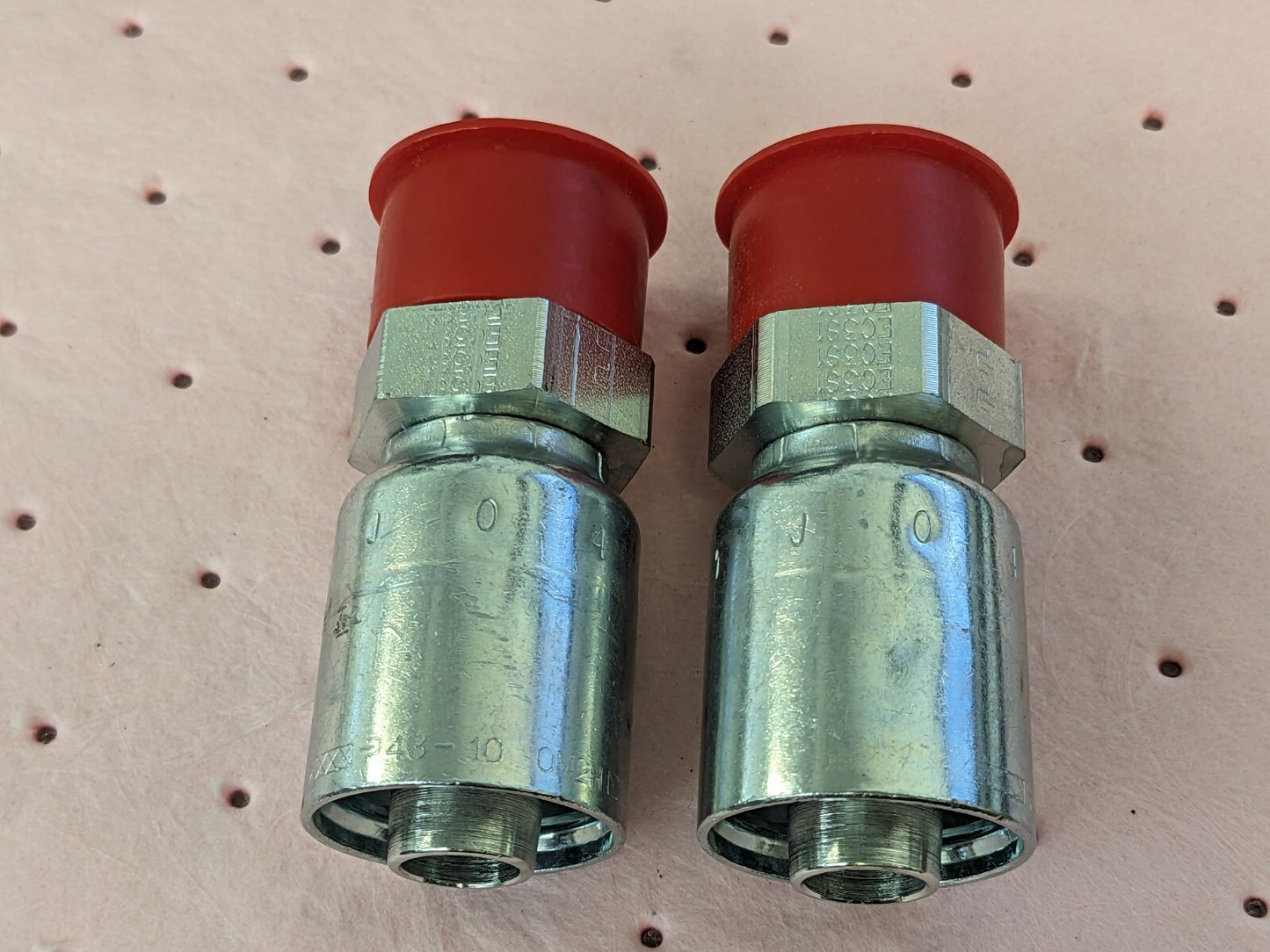 PARKER Hydraulic Hose Male ORFS Swivel Fitting 2ct 0.625" ID BDPP-00316