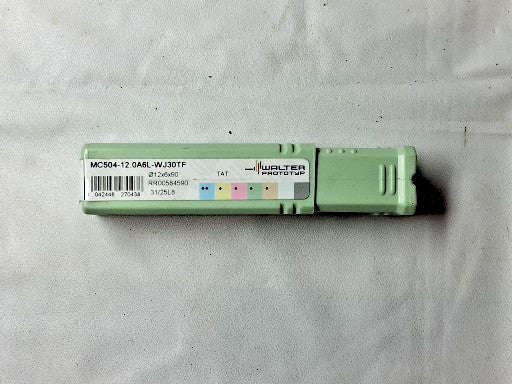 Walter-Prototyp Carbide Chamfer Mill Shank Dia 90 deg 6FL MC504-12.0A6L-WJ30TF