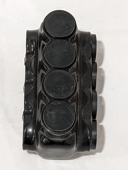 Polaris 4-Port Black Multi-Tap Pre-Insulated Connector IPLD350-4