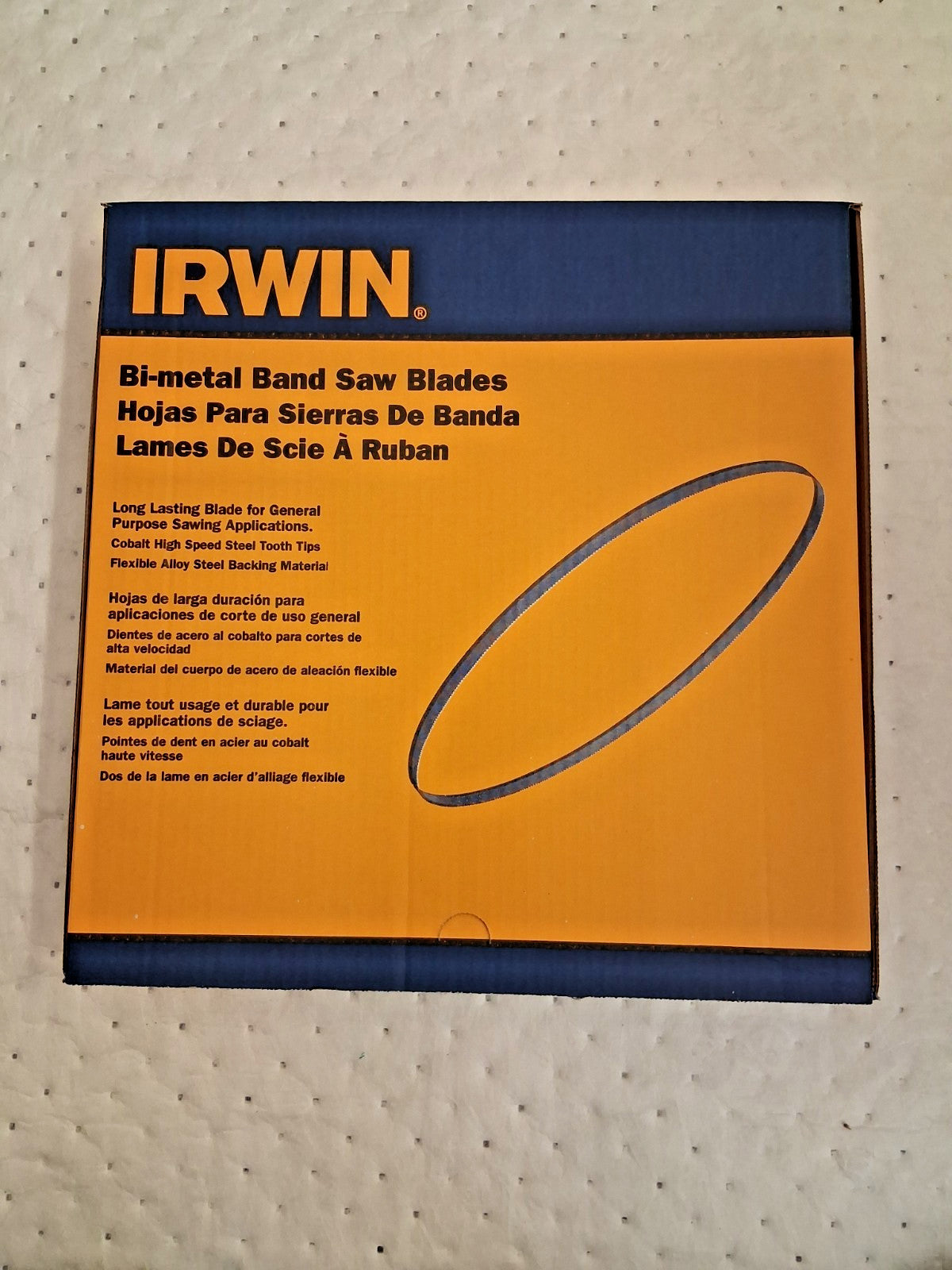 Irwin Blades Welded BandSaw Blades 7ft 9" Long x 3/4" W 8-12TPI 88551IBB72360