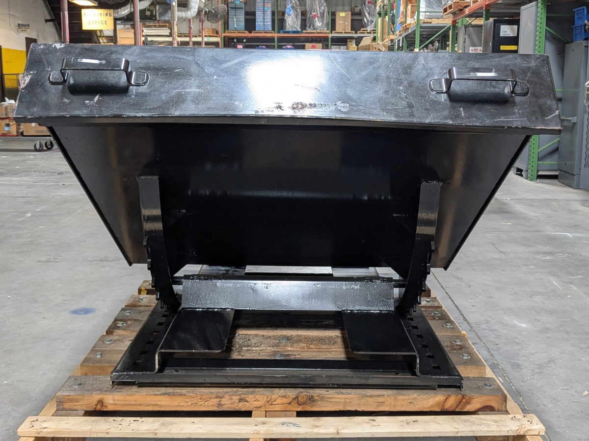 Hippo Hopper Heavy Duty Self-Dumping Hopper w/ Lid and Drain Valve HH24HD