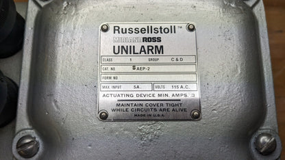 RUSSELL &amp; STOLL SAEP-2 UNILARM B64 5A 115V