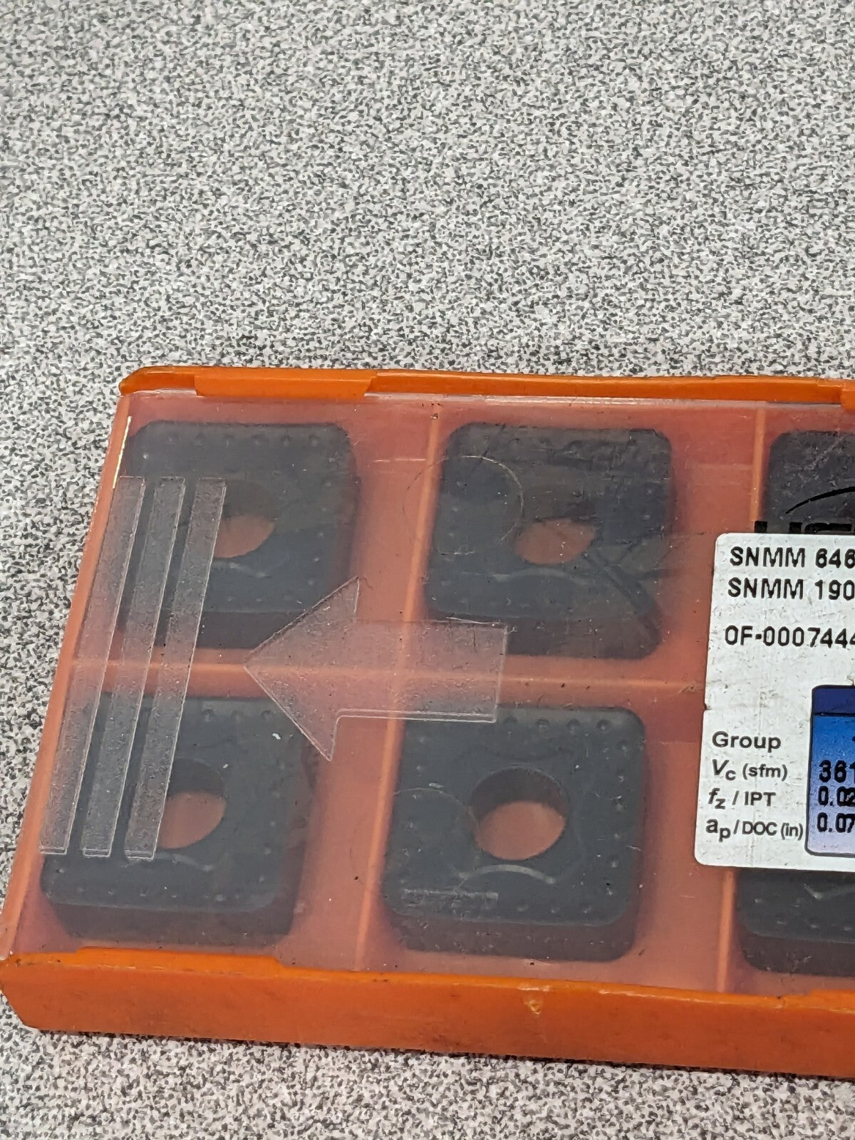 HERTEL Turning Insert: SNMM 646L13 HC1250T, Solid Carbide Qty 10 1002144