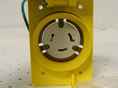 Woodhead 277 VAC 30 Amp L7-30R NEMA Ungrounded Receptacle 69W49