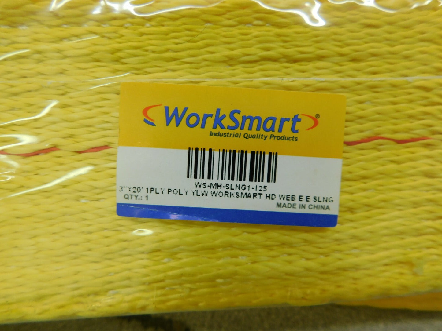 Pro Polyester Web Sling 20' Long 3" Wide 4,800 Lb Vertical Cap 1 Ply 4
