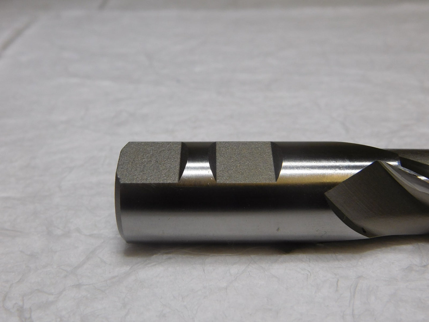 Hertel HSS Keyway End Mill 7/8 Dia 1.5 LOC 2Fl 30º Helix 3.75 OAL 84508290