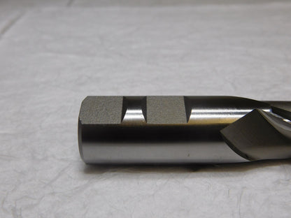 Hertel HSS Keyway End Mill 7/8 Dia 1.5 LOC 2Fl 30º Helix 3.75 OAL 84508290