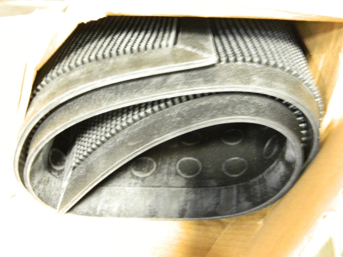 NOTRAX Entrance Scraper: 5' L, 3' W, 5/8" Thick, SBR Rubber Surface 345S3660BL