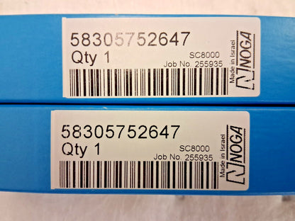 NOGA Hand Deburring Tool Set 2PK High Speed Steel SC8000