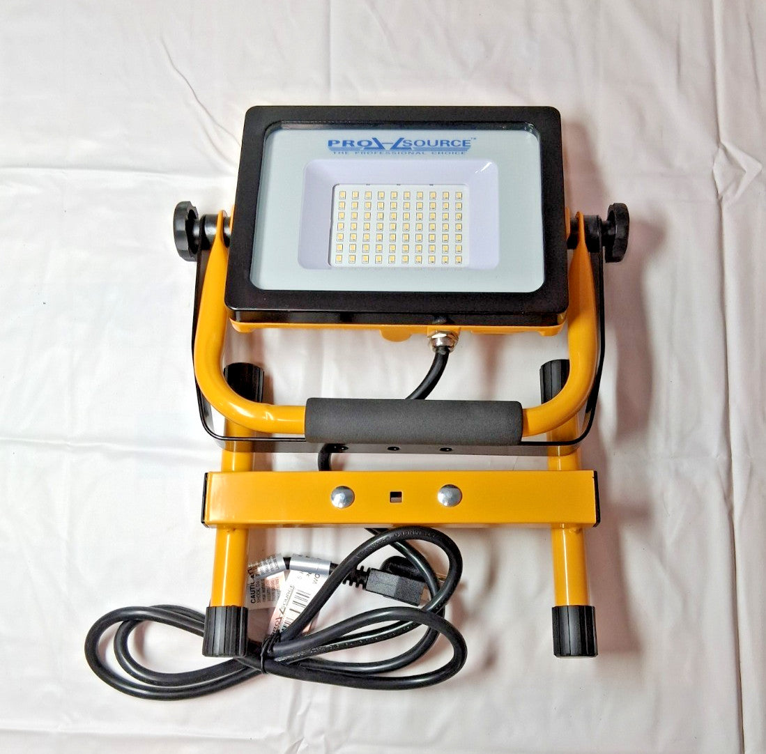 Pro-Source LED Portable Work Light 5000 Lumens 52W 5' Cord LWLP5000A-PRO