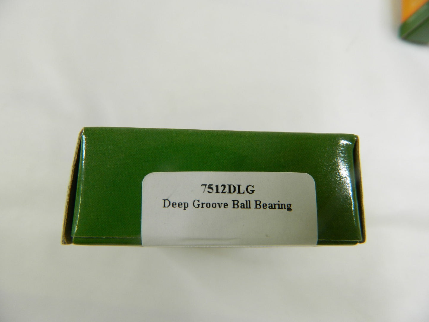 Tritan Deep Groove Ball Bearing: 0.75" Bore Dia 707 lb Static Load Qty 5 7512DLG