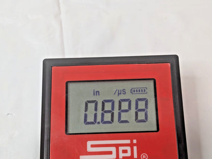 SPI Ultrasonic Thickness Gage 0.1mm to 8" Measurement 0.1mm Resolution 15-145-6