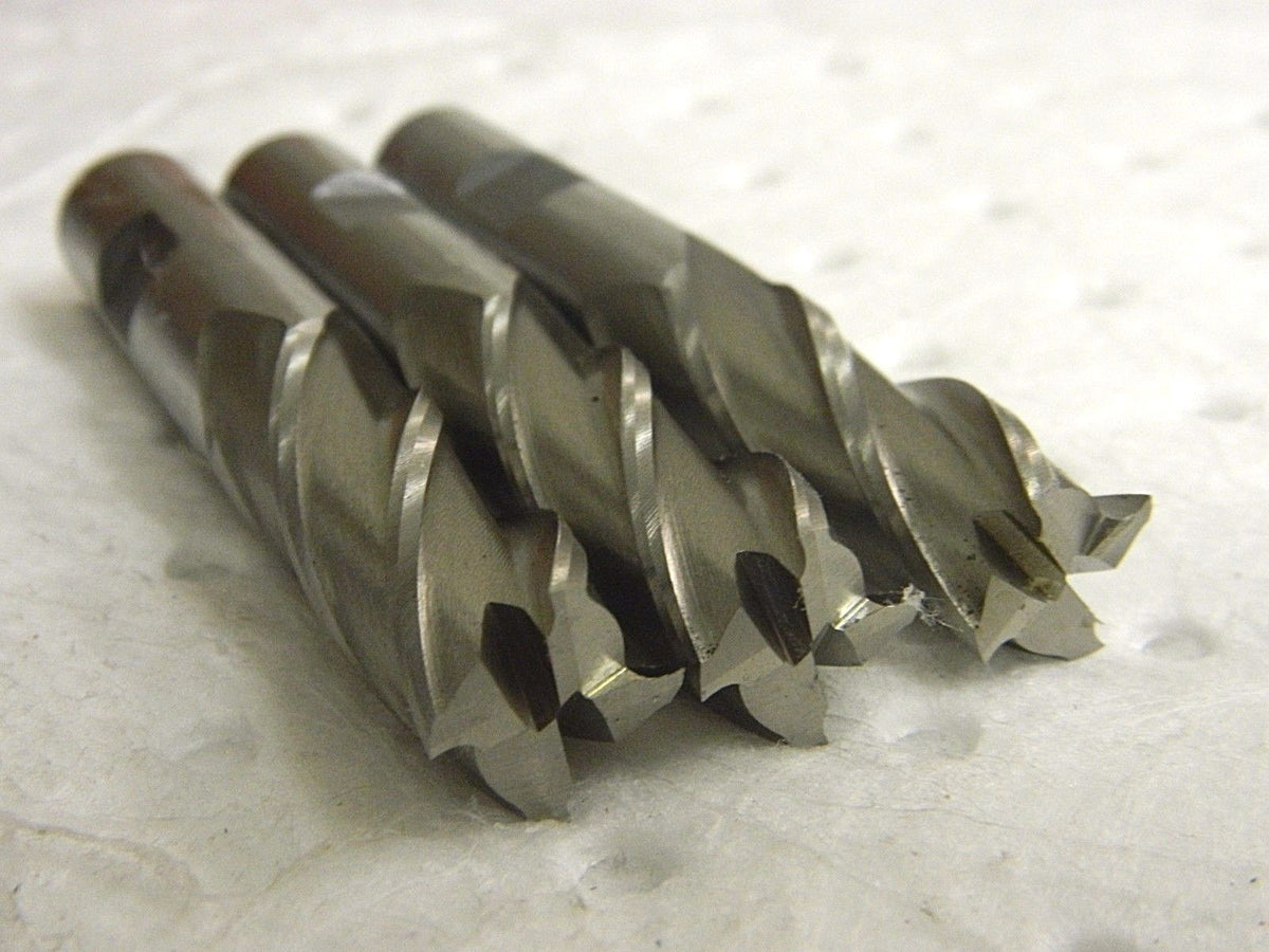 MHC HSS Square End Mills 5/8" x 5/8" x 1-5/8" x 3-3/4" 4F Qt