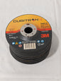 (10) 3M Depressed-Center Wheel Type 27, 5" Dia, 1/4" Thick, 7/8" Hole 7100095557