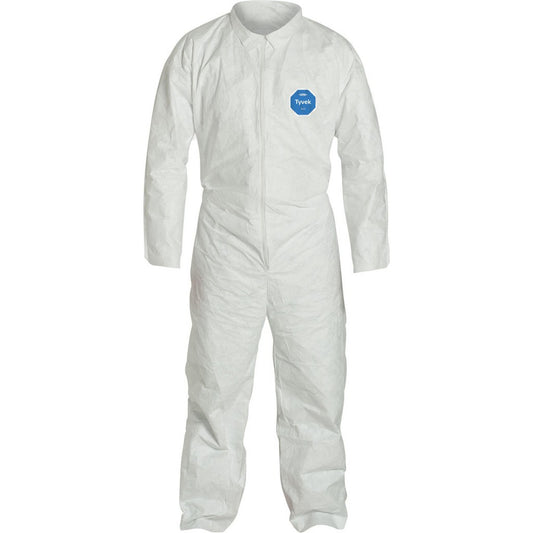 (25) Dupont Disposable Coveralls: Particle Protection, Size 2XL TY120SWH2X002500