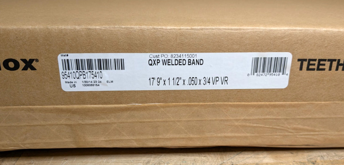 LENOX QXP Welded Bandsaw Blade   17'9" x 1-1/2" x .050"  3/4