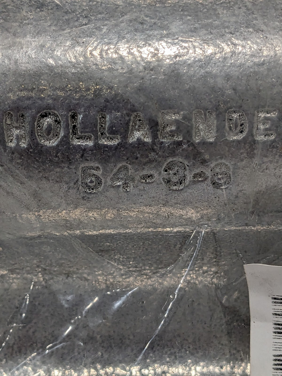 HOLLAENDER 1-1/2 Pipe, Offset Wall Flange, Aluminum Alloy 54-3-8
