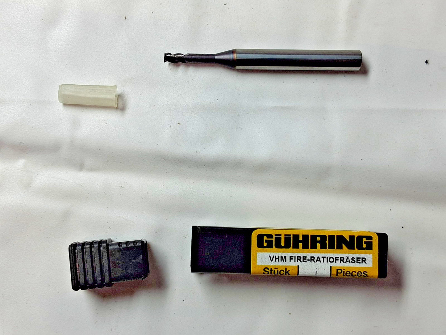Guhring Carbide Corner Chamfer End Mills 3.00 mm Dia 4.00 mm LOC 3FL 58545591