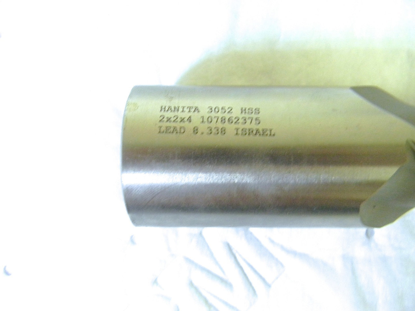 Hanita HSS Sq Finishing End Mill 2 Dia 2 Shk Dia 2Fl 4 LOC 7.75 L  305251040