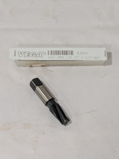 Vega Pipe Tap 1/8-27NPT LS 4FL XHP-PIPE, 15º 83641