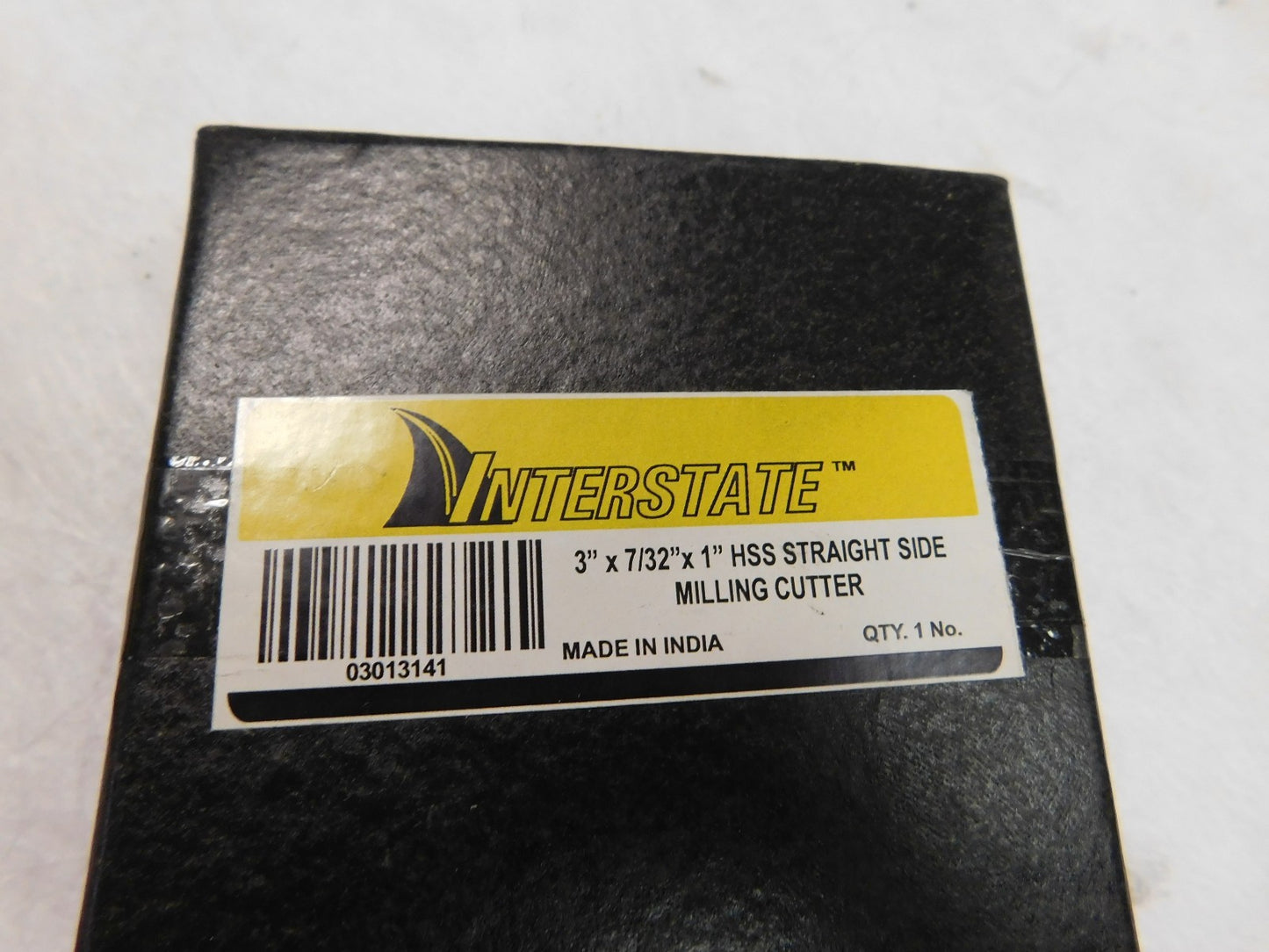Interstate Side Milling Cutter 3" Dia x 7/32" Width of Cut HSS #03013141