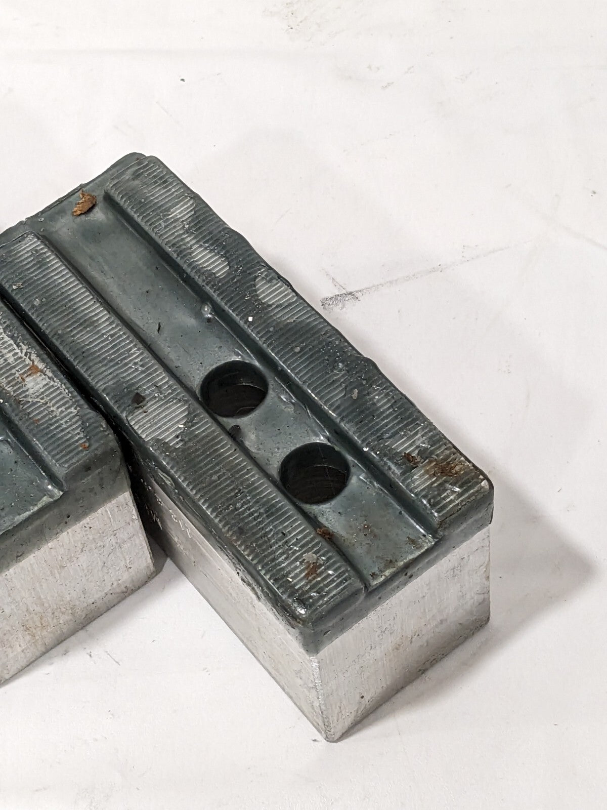 H&R Soft Lathe Chuck Jaw: Serrated 2" OAW, 5-1/4" OAL Qty 2 HR-112-2.5-A