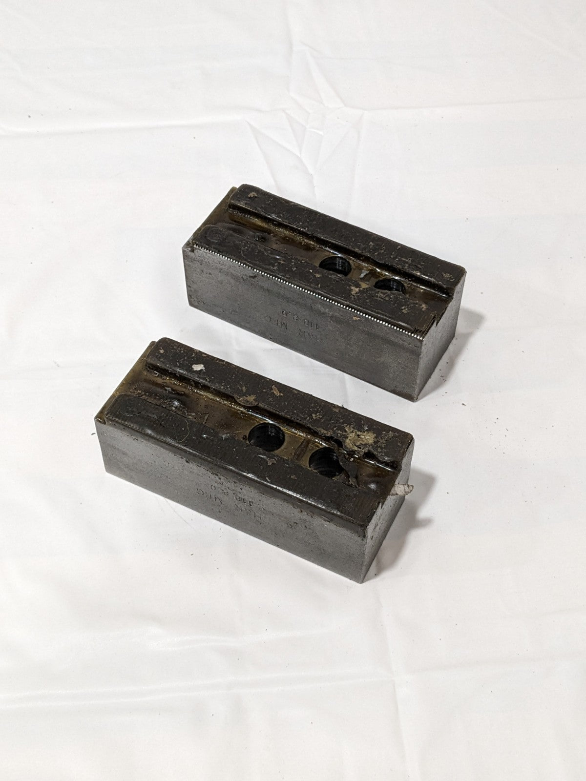H&R Soft Lathe Chuck Jaw: Serrated 2" OAW, 2" OAH, 5-1/4" OAL Qty 2 HR-112-2.0