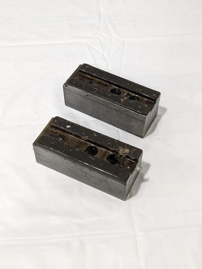 H&R Soft Lathe Chuck Jaw: Serrated 2" OAW, 2" OAH, 5-1/4" OAL Qty 2 HR-112-2.0