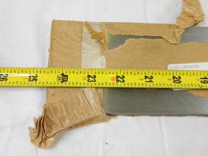 Precision Low Carbon Steel Flat Stock 24-1/2" x 3-1/2" x 5/16", AISI A36 58380