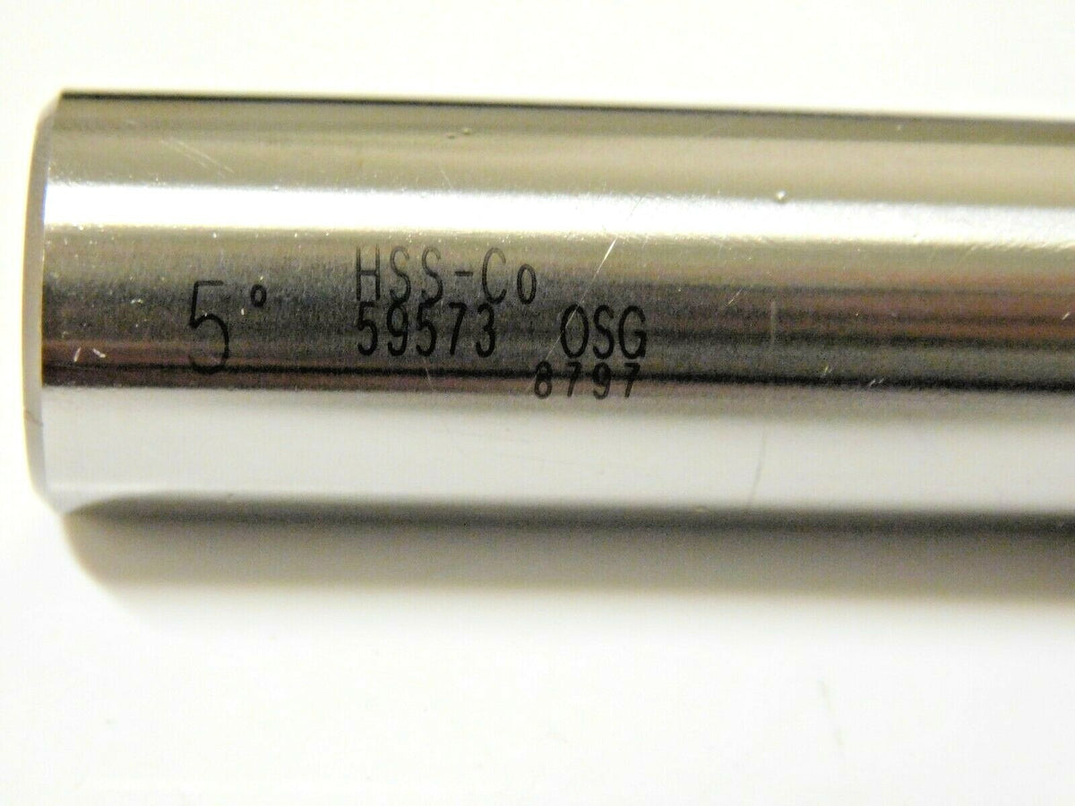 OSG Tapered Square End Mill Cobalt 3/8" x 5º x 3/4" x 5-1/2" OAL