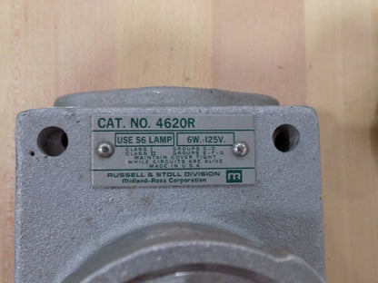 Russell & Stoll Safety Light Fixture 4620R