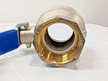 Parker Legris Standard Manual Ball Valve 1-1/2" Pipe Female Port 4902 40 49