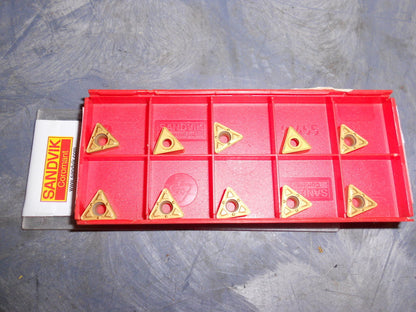 Sandvik TCMX110308-WF TCMX222-WF 4015 Carbide Inserts Qty. 10