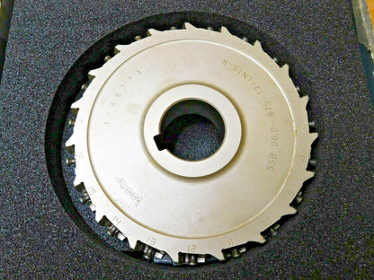 Iscar Indexable Slotting Cutter 6" Diam 19 Teeth SSB D6.0-.875-12-LN15-R 31