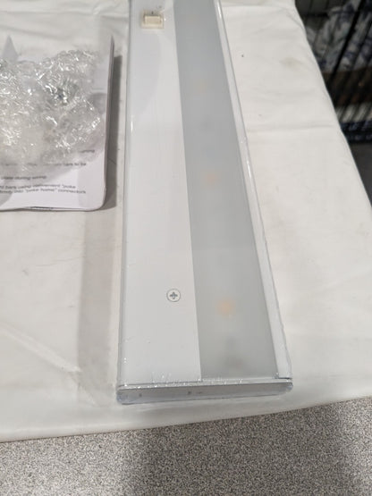 WAC Lighting 12" Length 3000K LED Under Cabinet Light Bar White BA-LED4-WT