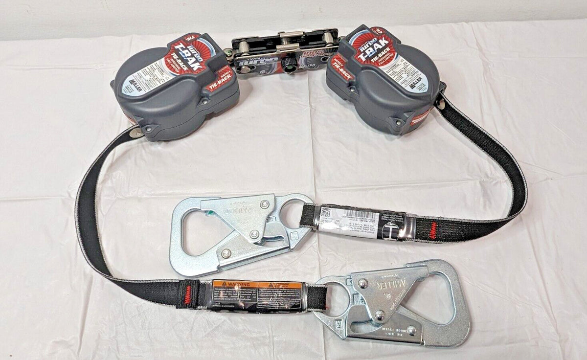 Honeywell Miller Twin Turbo T-Bak Personal Fall Limiter MFLTB-1/7.5FT