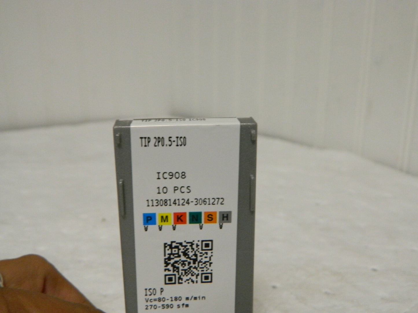 Iscar ISO Threading Inserts Cut Grip TIP2 Grade IC908 Qty 10 6403289