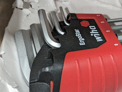 WIHA 8 Piece L-Key Combo Hex Key Set incomplete 66992