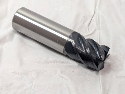 Niagara Cutter Carbide Square End Mill AlTiN 1x1x1-1/4x4 5FL N62026 17003624
