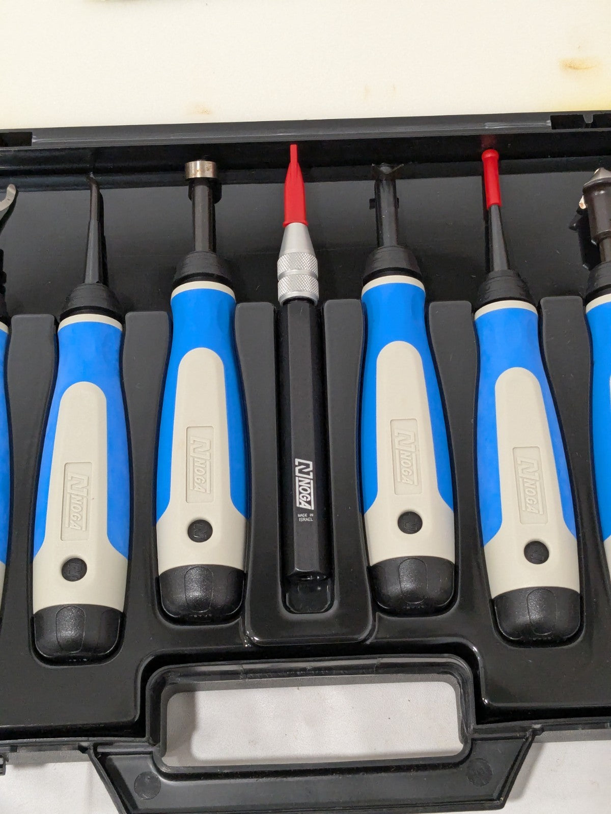 Noga | 7 Pc. Complete Deburring Tool Set in Plastic Case SP7700