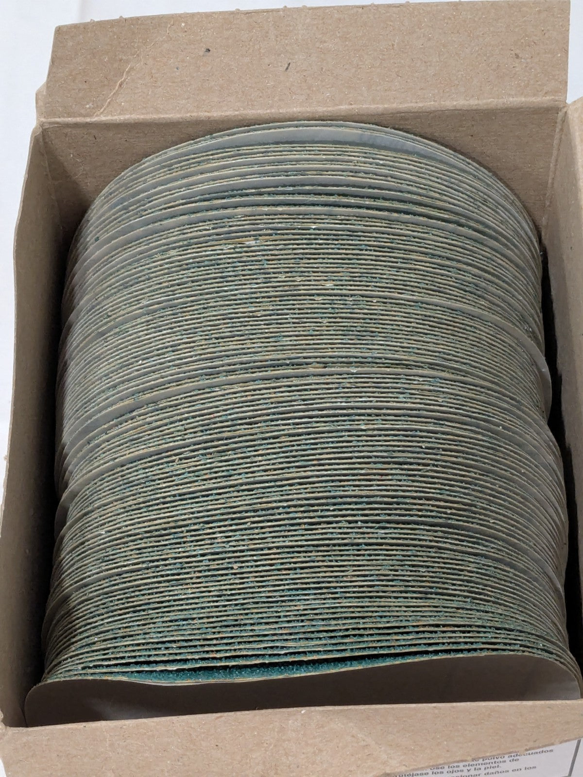 3M 5" Dia PSA Disc: 40 Grit, Aluminum Oxide Qty 100 7010363745