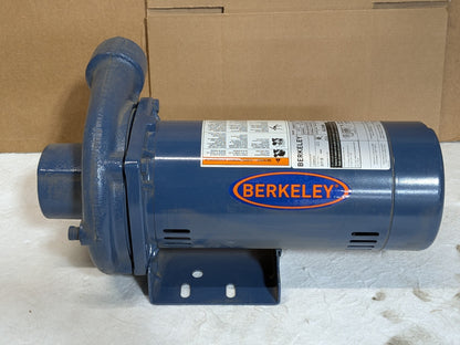 Berkeley High Head Straight Centrifugal Pump 2 HP 115/230v 1 Ph. S39524