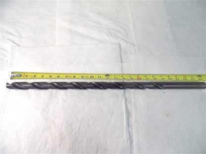 Precision #02411445 HS Drill Bit 15/16" x 24" Spiral 2FL Straight Shan