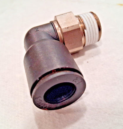Legris Push-to-Connect Fitting Male Elbow NPT & UNF 1/2" OD Qty10 3109 62 18